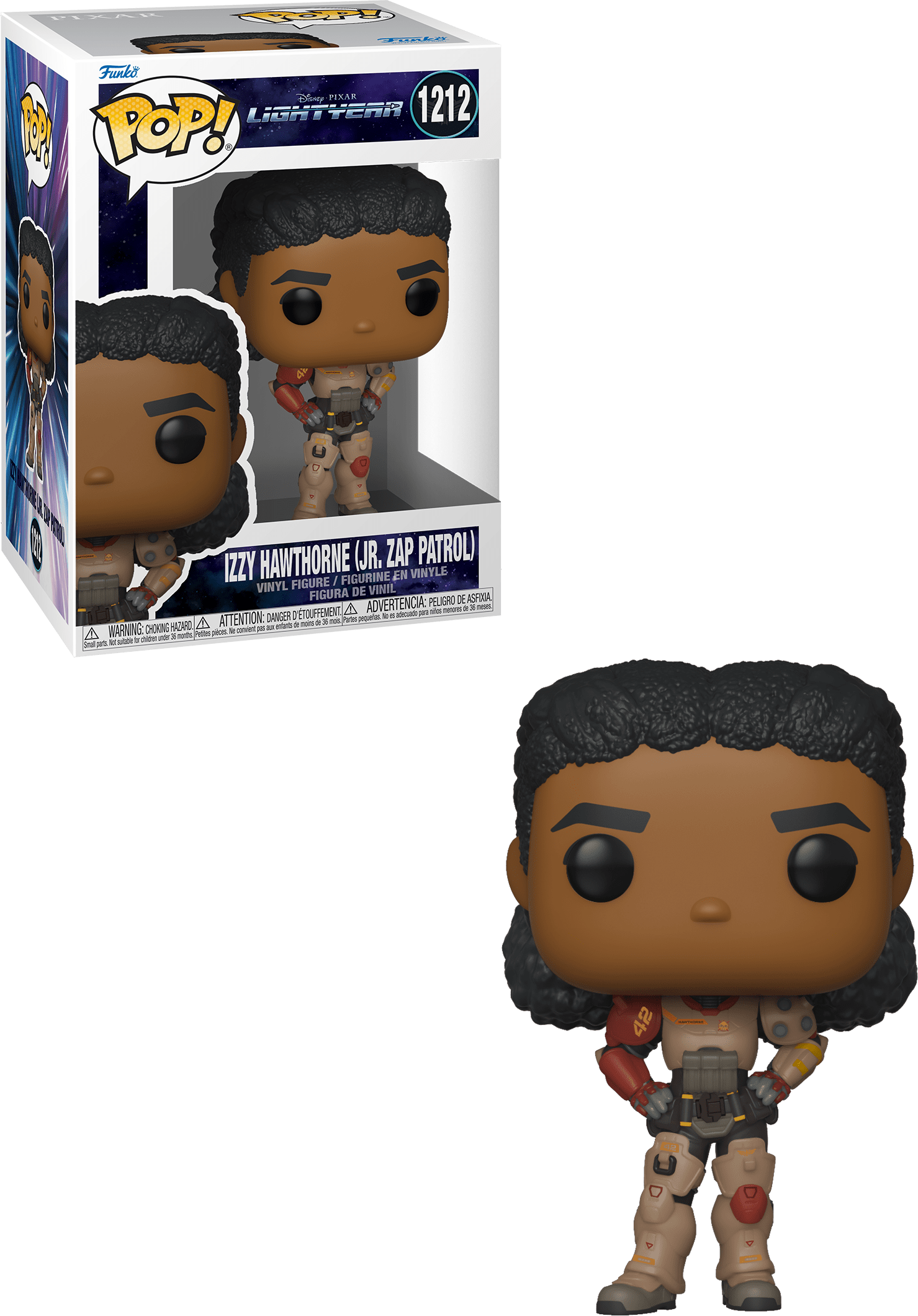 Funko POP Izzy Hawthorne (Jr. Zap Patrol) #1212 - Disney Pixar's Lightyear