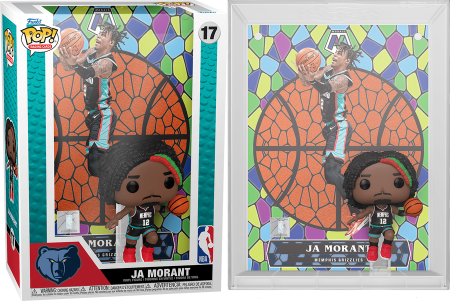 Funko POP NBA Ja Morant #17 Trading Card Cover- Memphis Grizzlies