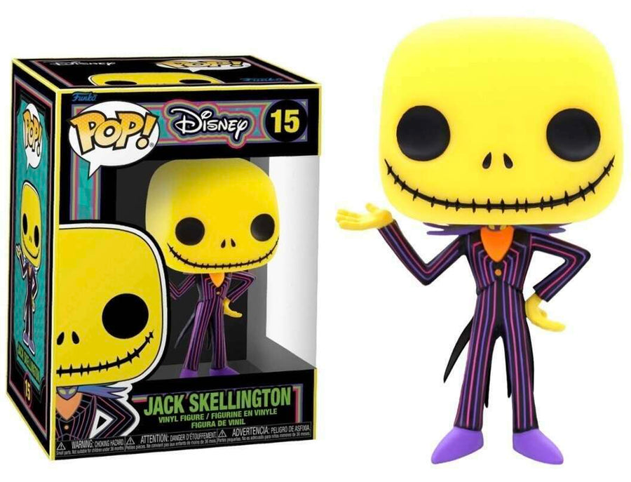 Funko POP Jack Skellington #15 (Blacklight) - Disney Nightmare Before Christmas NBX