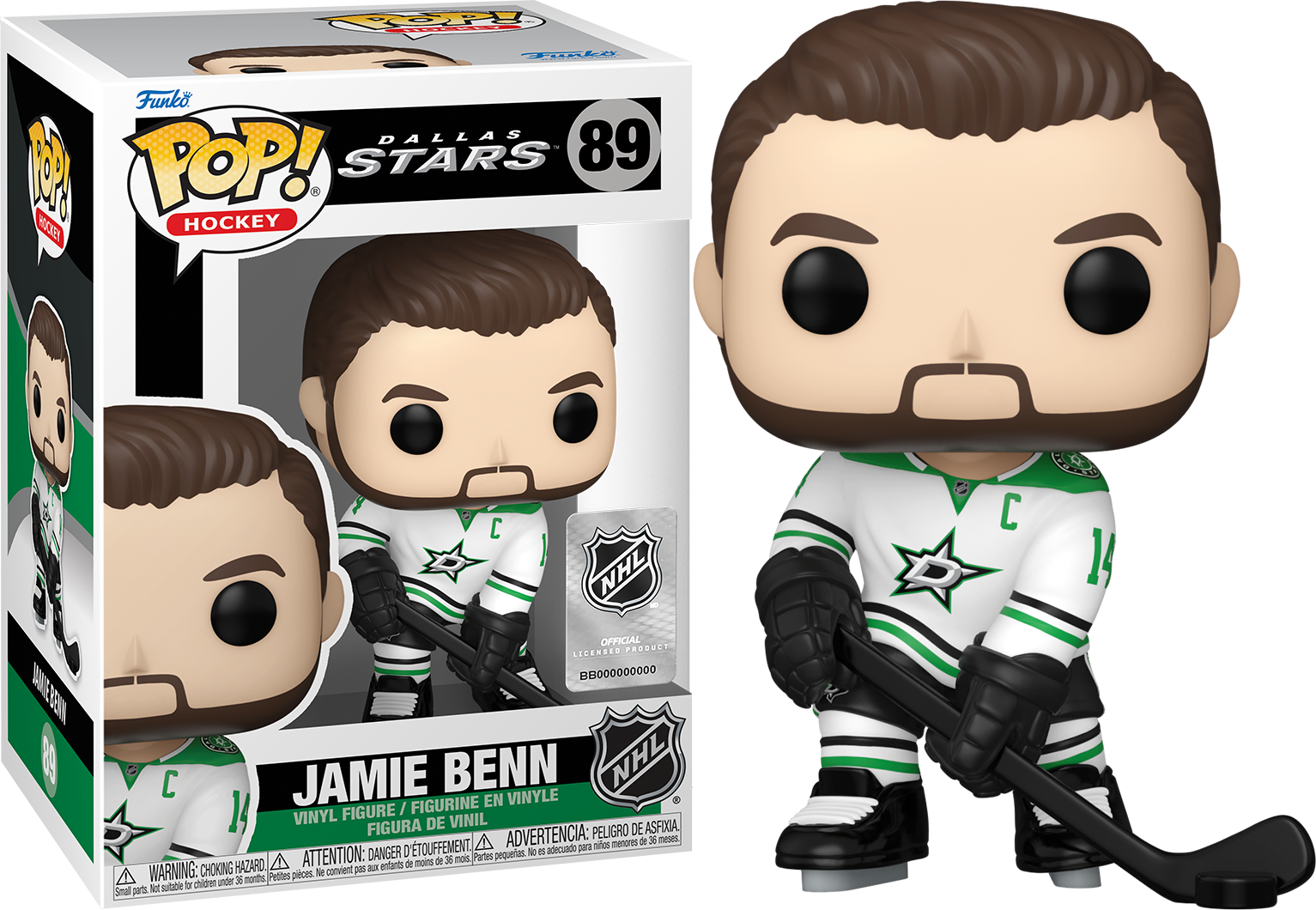 Funko POP NHL Jamie Benn #89 (Away) Dallas Stars