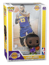 Funko POP NBA Lebron James #02 Trading Card Cover- Los Angeles Lakers