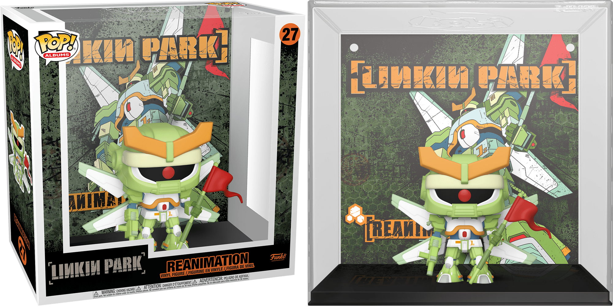Funko POP Album Cover Linkin Park Reanimation #27