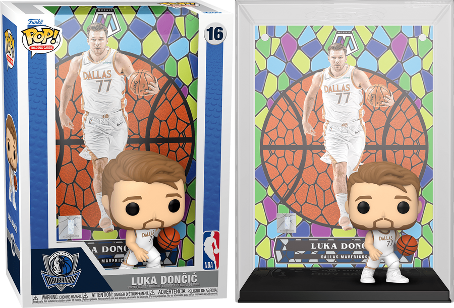 Funko POP NBA Luka Doncic #16 Trading Card Cover- Dallas Mavericks