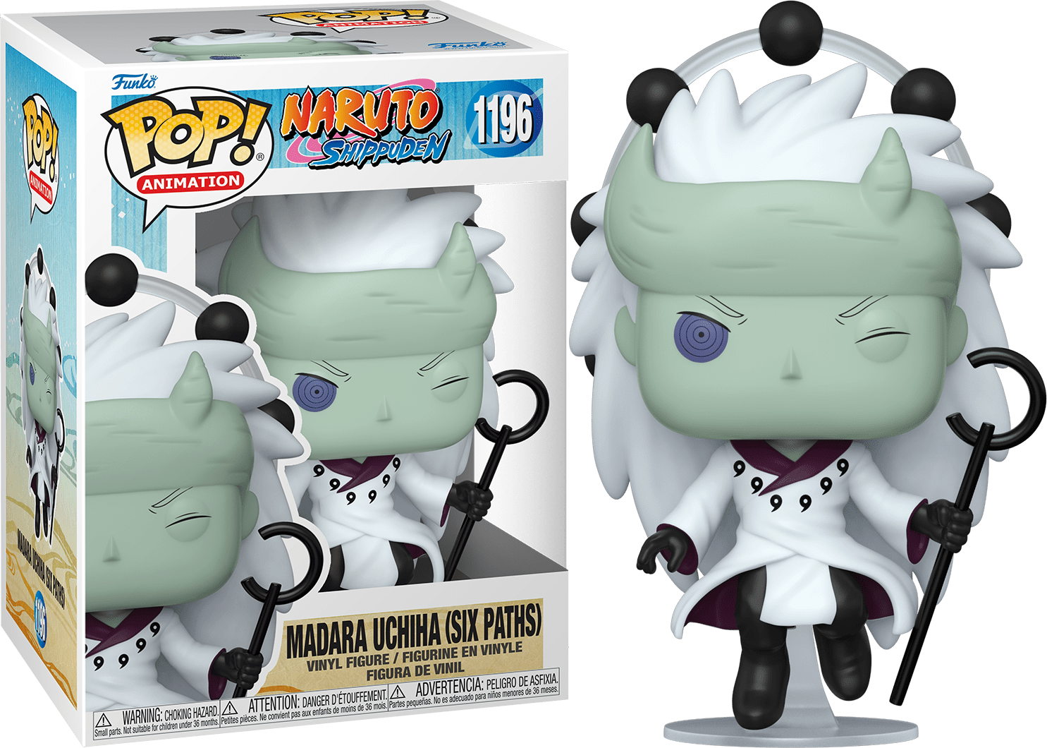 Funko POP Animation Madara Uchiha (Sage of Six Paths) #1196 - Naruto Shippuden