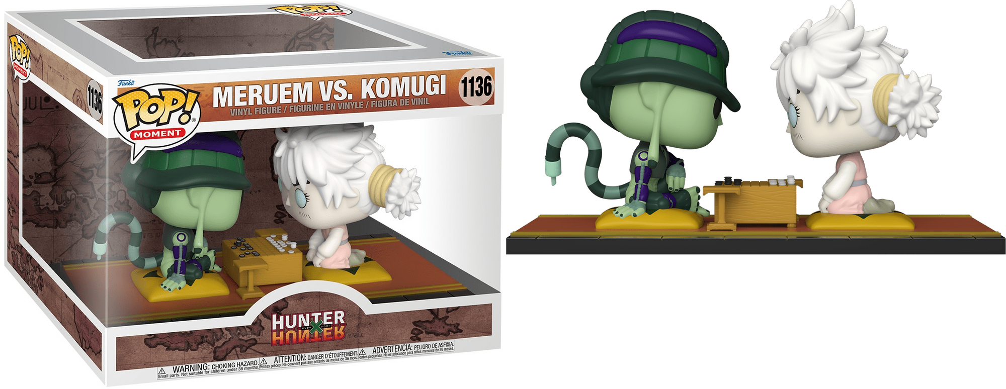 Funko POP Moment Meruem vs. Komugi #1136- Hunter X Hunter