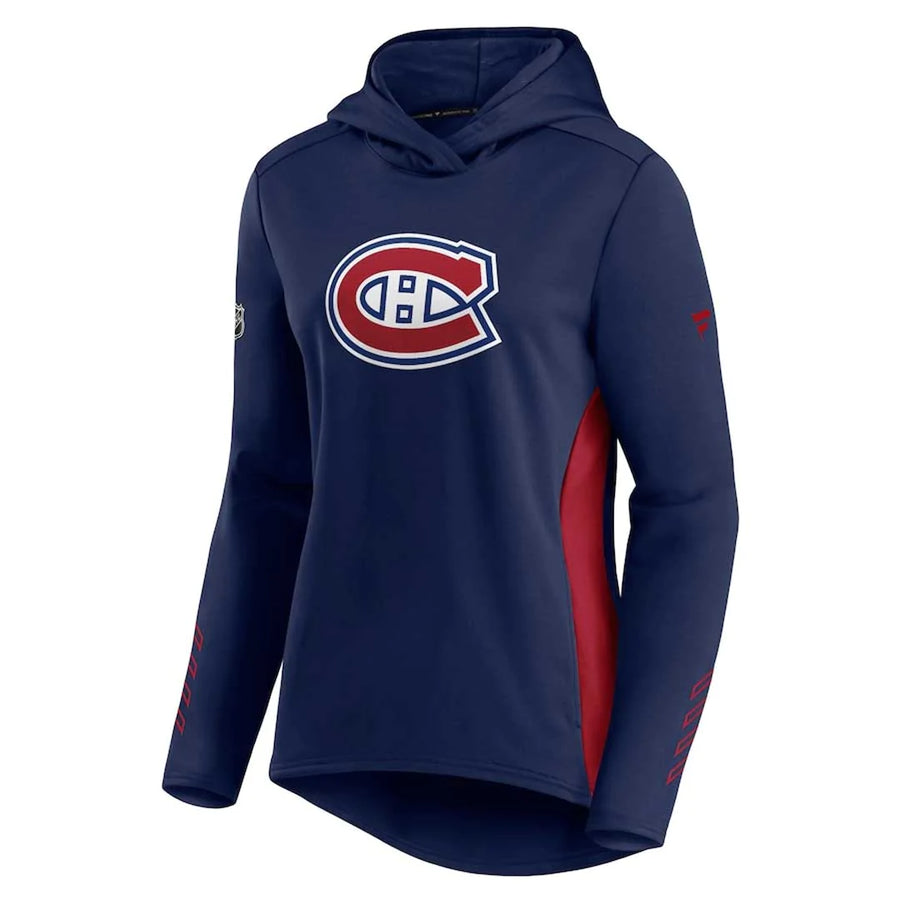 NHL Montreal Canadiens Women's Fanatics Authentic Pro Hoodie