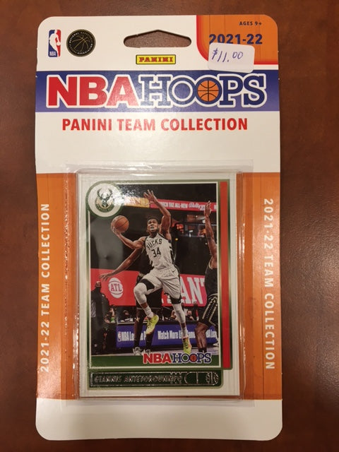 Panini NBA Hoops 2021-22 Team Collections - Milwaukee Bucks