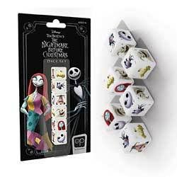 Nightmare Before Christmas NBX 6 piece Dice Set
