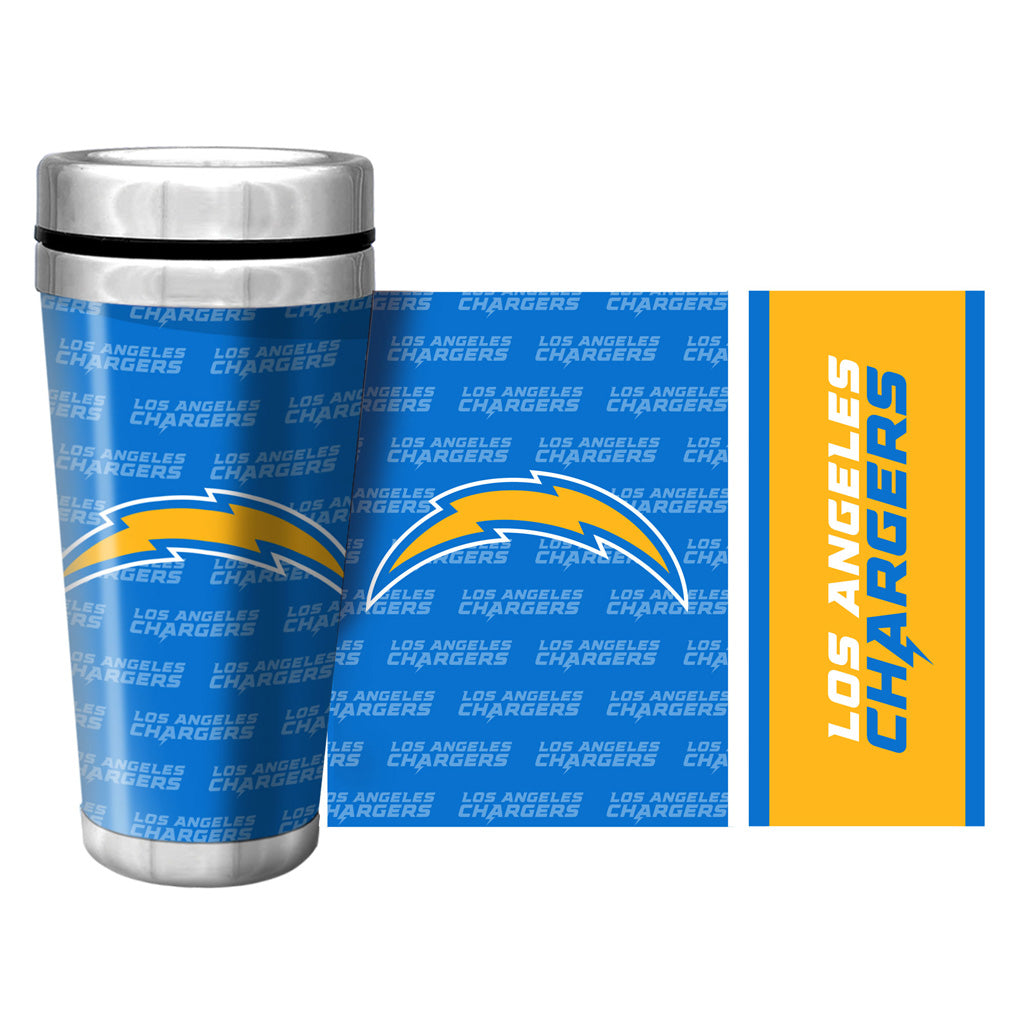 NFL Los Angeles Chargers 16oz Full Wrap Travel Mug