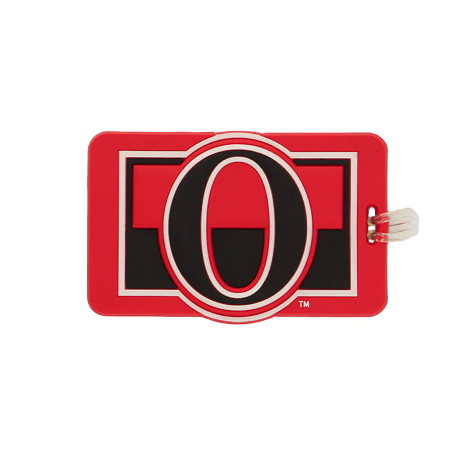 NHL Ottawa Senators Rubber Luggage Tag