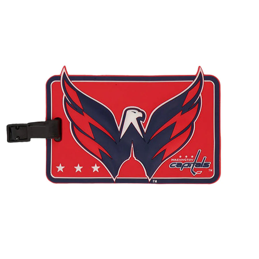NHL Washington Capitals Rubber Luggage Tag