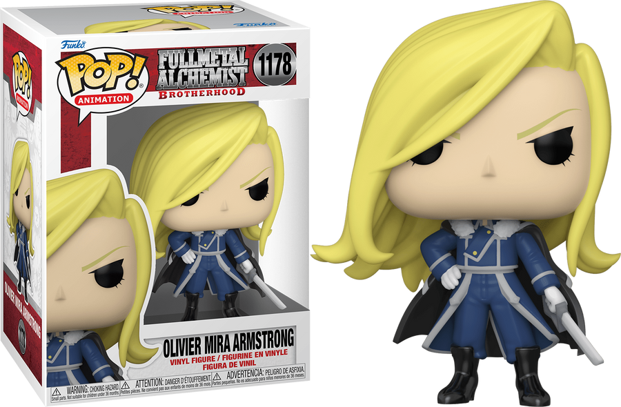 Funko POP Olivier Mira Armstrong #1178 - Fullmetal Alchemist Brotherhood