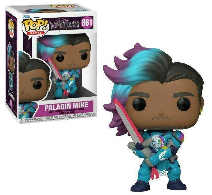Funko POP Paladin Mike #861 - Tiny Tina's Wonderlands - POP Games