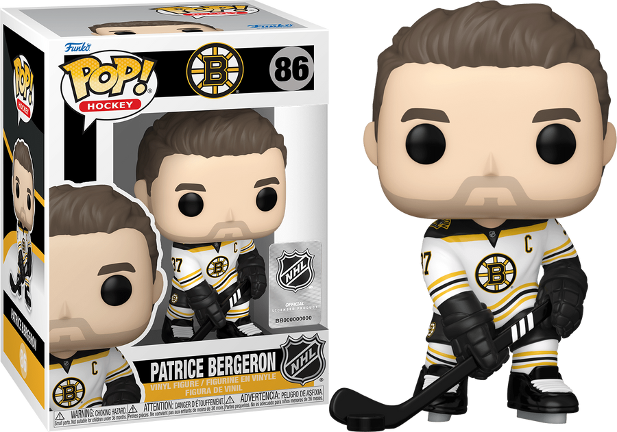 Funko POP NHL Patrice Bergeron #86 Boston Bruins (Road)