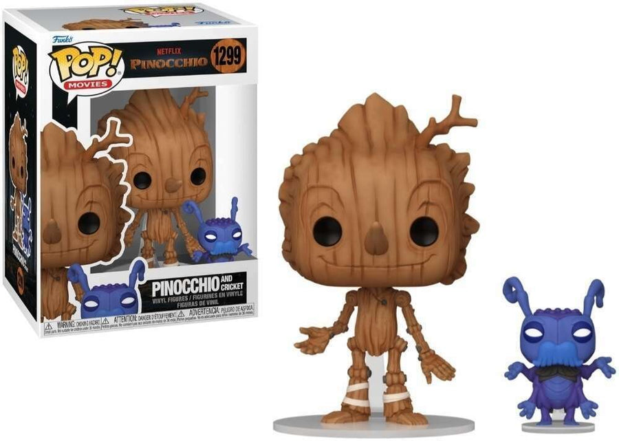 Funko POP Pinocchio and Cricket #1299 - Netflix Pinocchio
