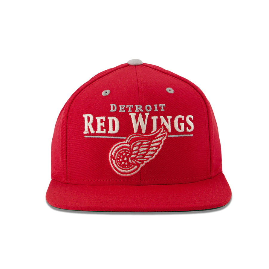 NHL Detroit Red Wings Youth CCM Snapback - Red, White & Grey