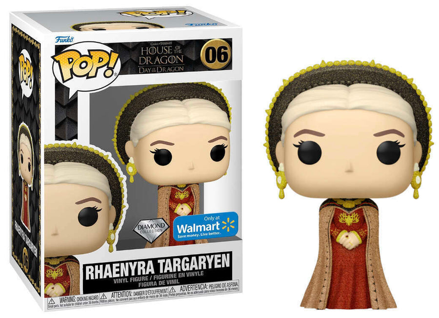 Funko POP Rhaenyra Targaryen #06 Diamond Collection- House of the Dragon - Walmart