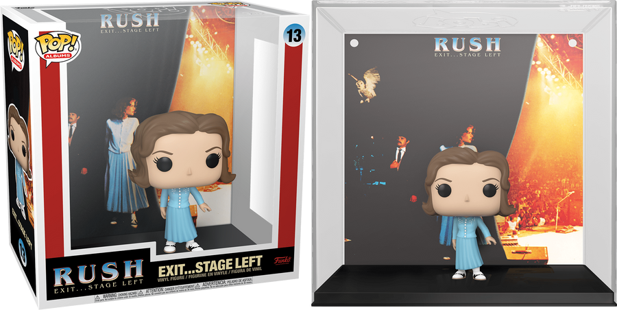 Funko POP Albums RUSH Exit...Stage Left #13