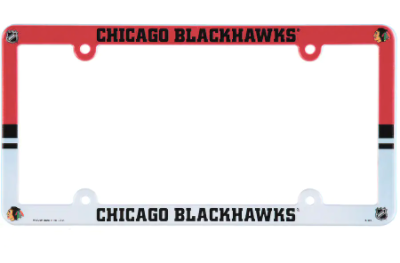 NHL Chicago Blackhawks License Plate Frame
