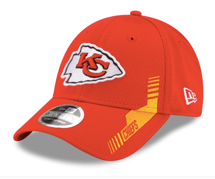 NFL Kansas City Chiefs New Era 9Forty On-Field Stretch-Snap Cap