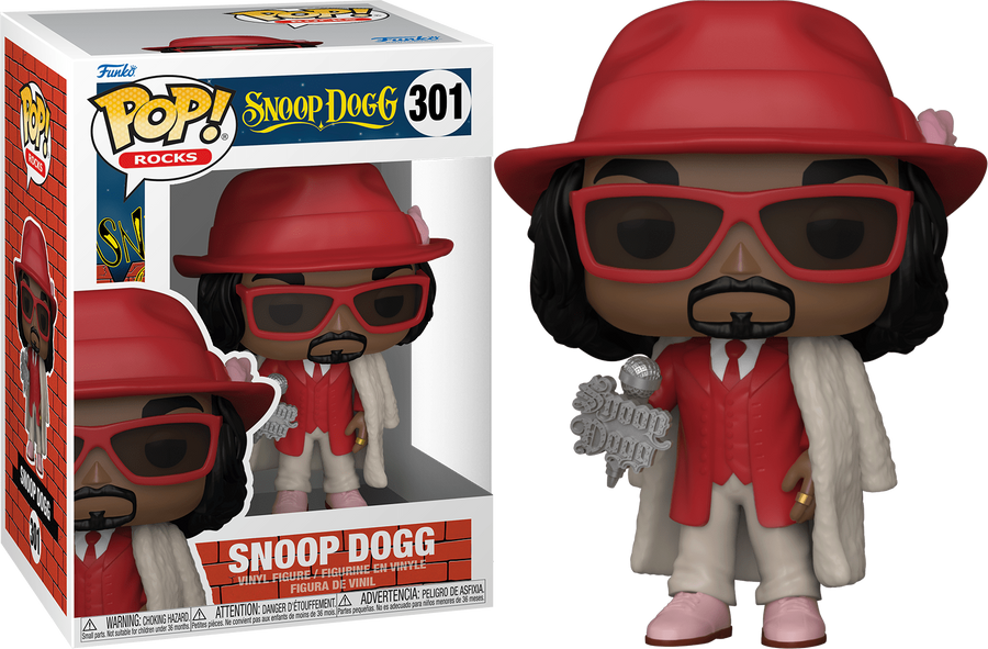 Funko POP Rocks Snoop Dogg #301 (in Fur Coat)