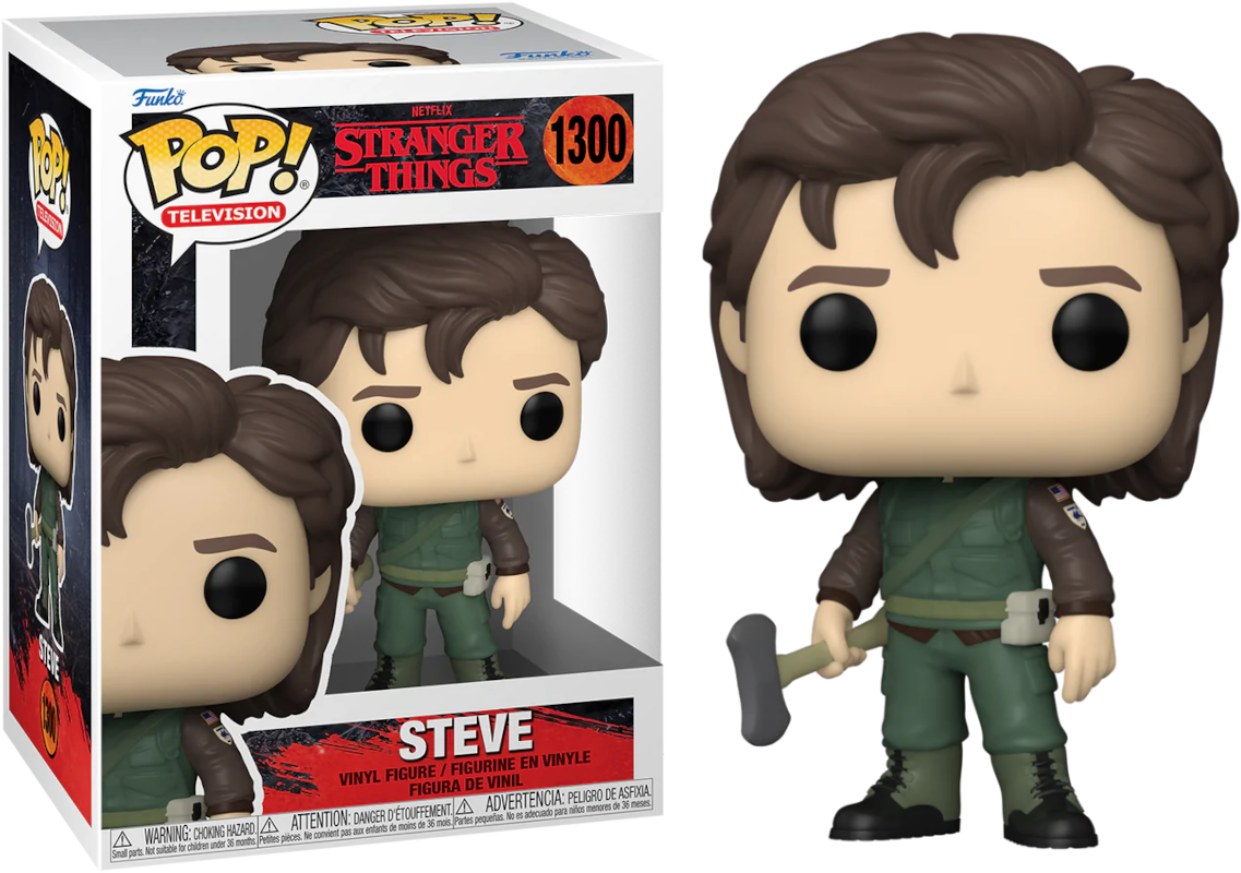 Funko POP Steve with Axe #1300 - Stranger Things (S4)