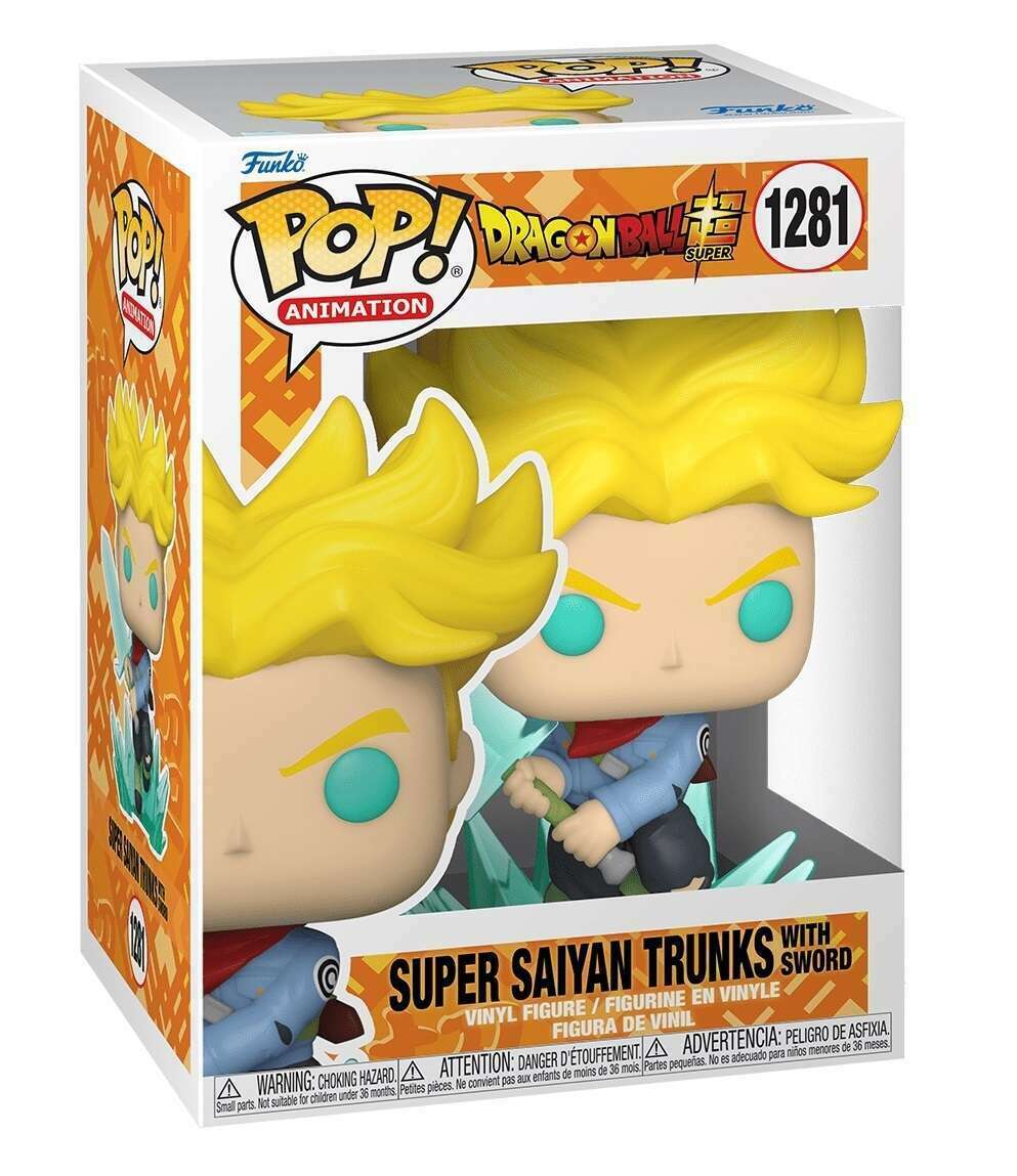 Funko POP Super Saiyan Trunks with Sword #1281- Dragonball Super