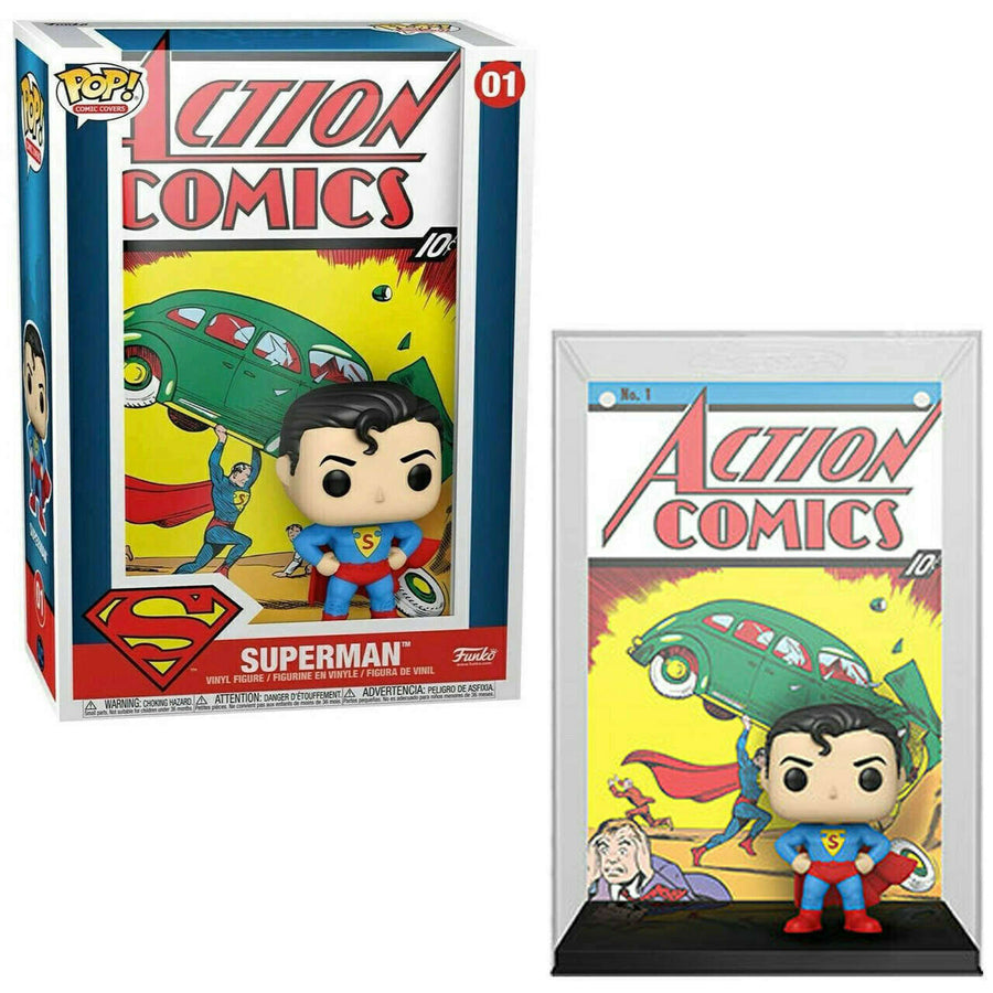 Funko POP Comic Covers Superman #01- Superman DC