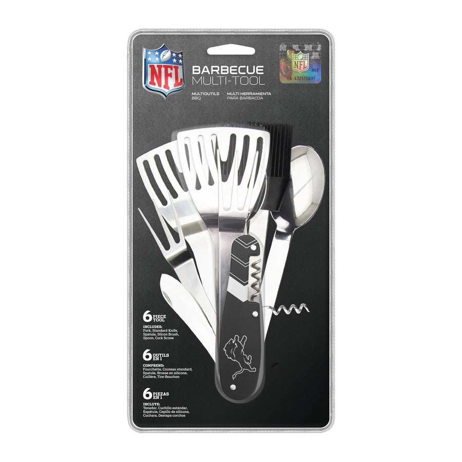 NFL Detroit Lions BBQ Multi Tool (6 piece tool)