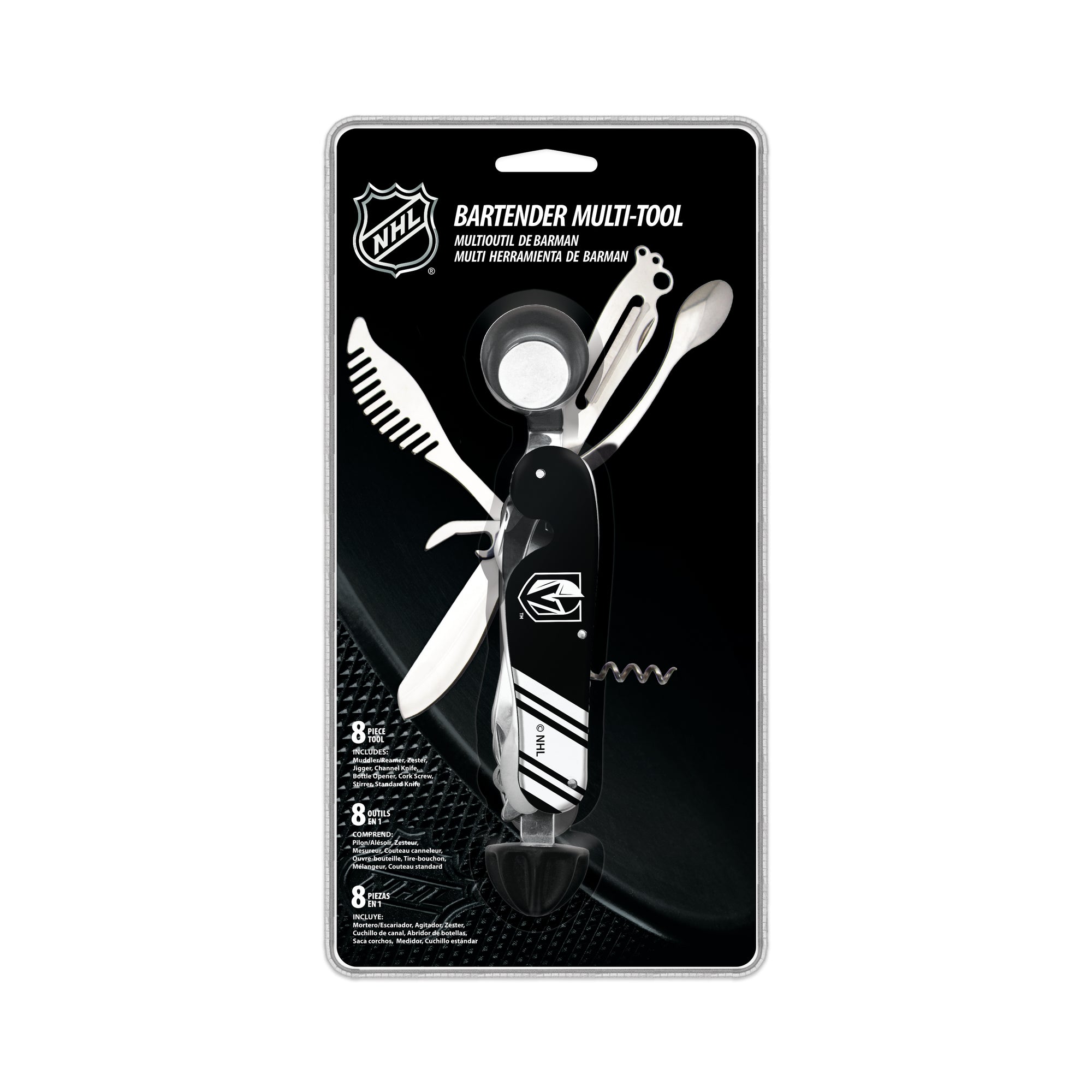 NHL Vegas Golden Knights Bartender Multi-Tool (8 piece tool)