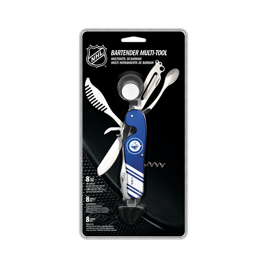 NHL Winnipeg Jets Bartender Multi-Tool (8 piece tool)