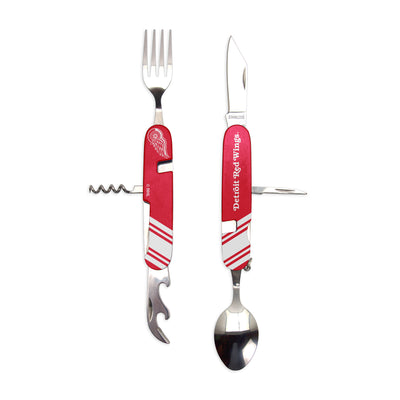 NHL Detroit Red Wings Utensil Multi-Tool (7 piece tool)