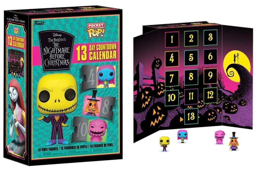 Funko Advent Calendar: The Nightmare Before Christmas 13 Day Countdown 2022 NBX