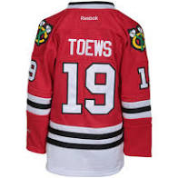 NHL Chicago Blackhawks Toews Child 4-7 Reebok Jersey (SALE) - No "C" on front