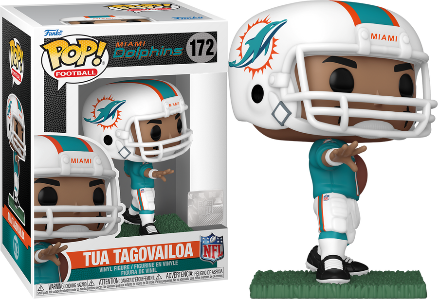 Funko POP NFL Tua Tagovailoa #172 Miami Dolphins