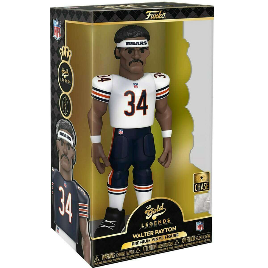 Funko Gold NFL Walter Payton CHASE 12" -Chicago Bears