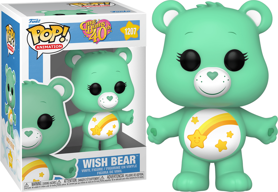 Funko POP Wish Bear #1207 -Care Bears 40th Anniversary