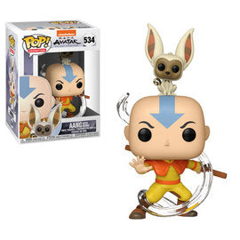 Funko POP Aang with Momo #534 - Avatar The Last Airbender Nickelodeon