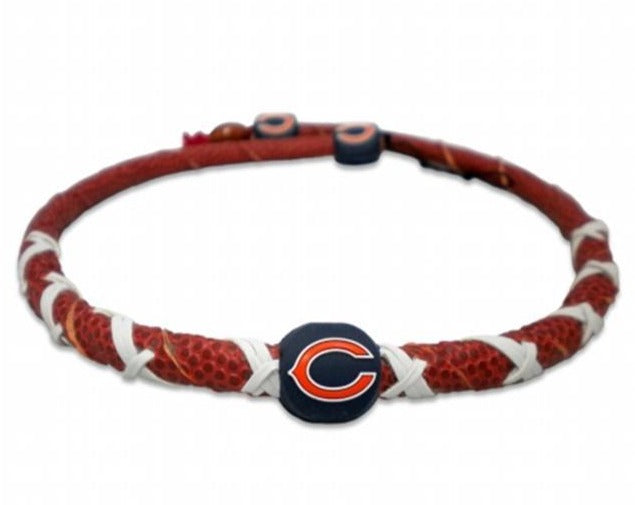 NFL Chicago Bears Spiral Football Necklace by Gamewear