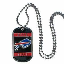 NFL Buffalo Bills Dog Tag Necklace