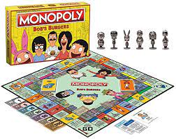 Bob's Burgers Monopoly Collector Edition Board Game