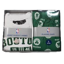 NBA Boston Celtics Youth T-Shirt & Flannel Pant Set
