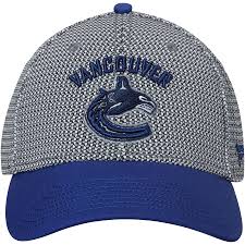 NHL Vancouver Canucks Fanatics Stretch Fit Hat