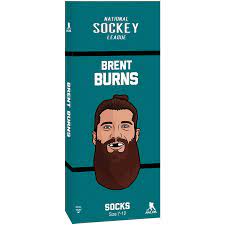 NHL Brent Burns San Jose Sharks National Sockey League Socks