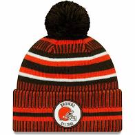 Cleveland Browns New Era 2019 On-Field Sports Knit Toque