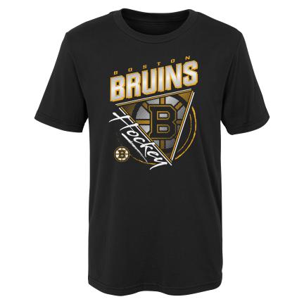 NHL Boston Bruins Youth Angled Attitude Tee