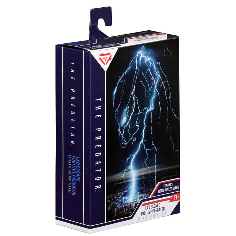 NECA Lab Escape Fugitive Predator Ultimate 7" Action Figure Predators 2019 with LED Light Up Mask