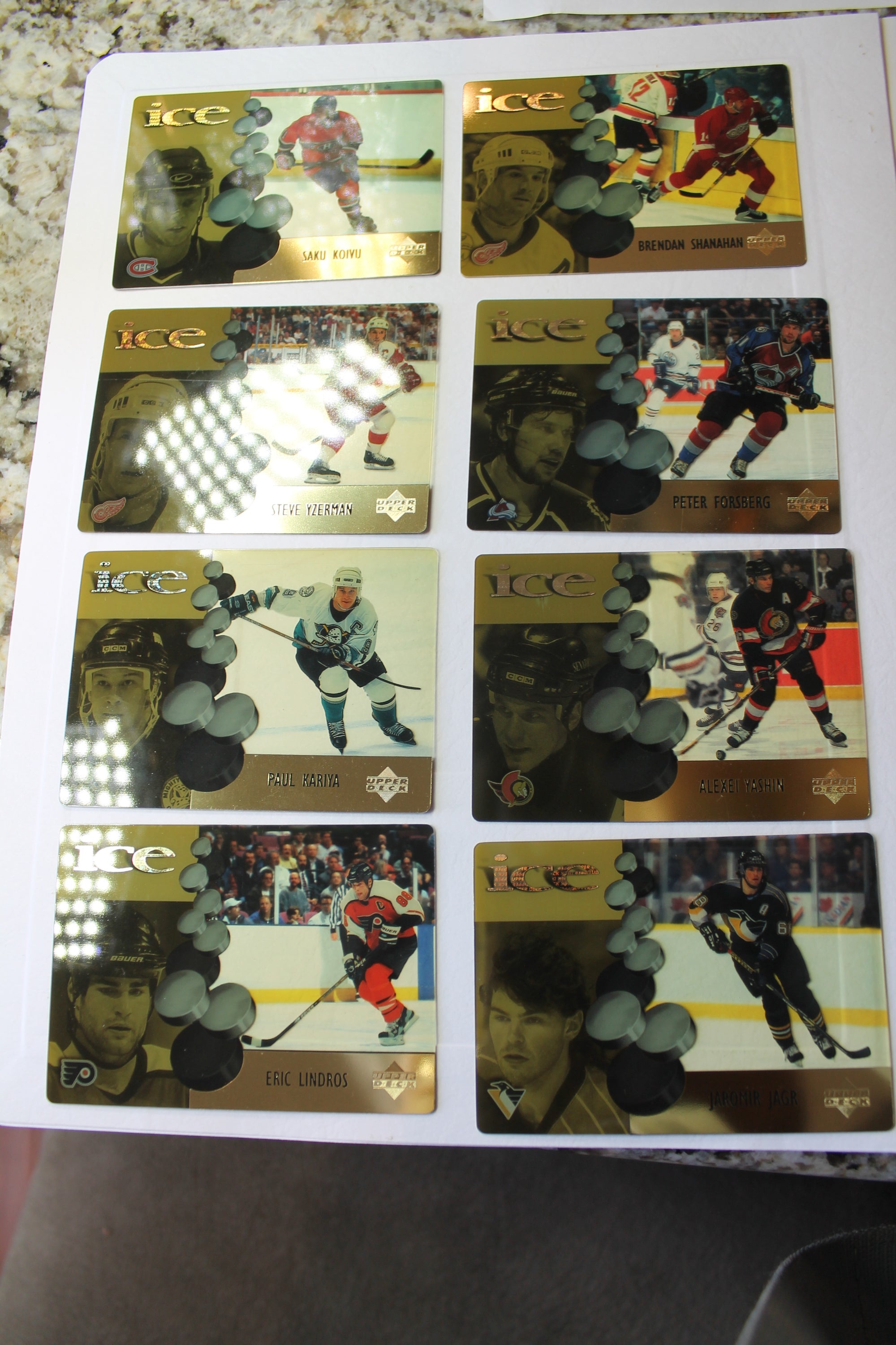 1998-99 MCDONALD'S UPPER DECK COMPLETE SET and GRETZKY TEAMMATES INSERTS