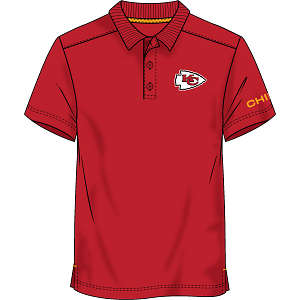 NFL Kansas City Chiefs Fanatics "Made the Team" Polo Shirt