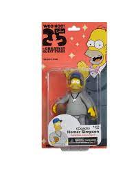 The Simpsons 25 Greatest Guest Stars - Series 1 NECA 5" Figures - (Coach) Homer Simpson (NEW-Sealed)
